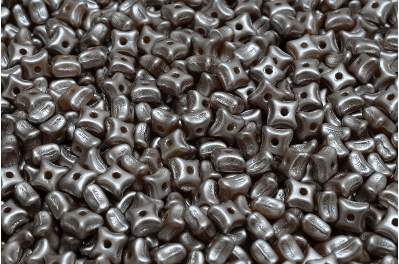 オリオンビーズ、ホワイトライトブラウン(02010-25005)、ガラス、チェコ共和国