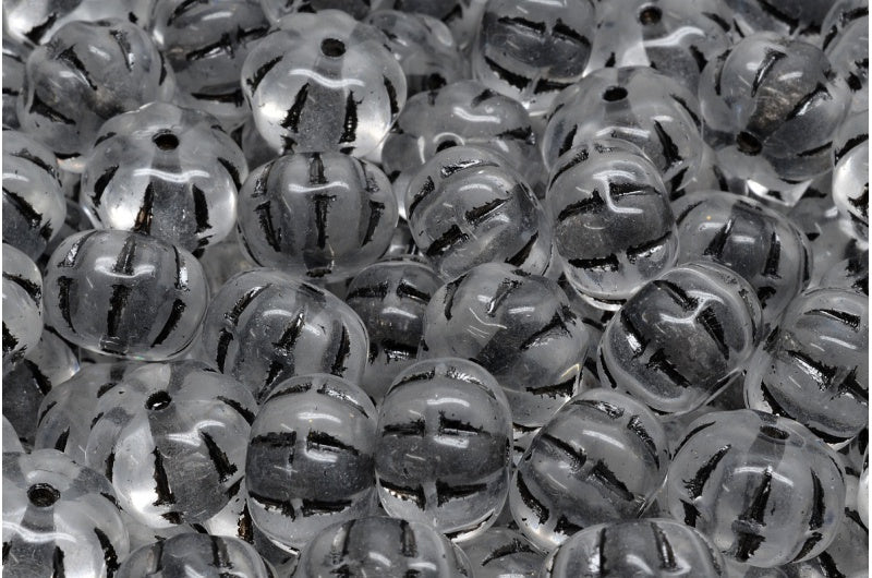 パンプキンビーズ、クリスタル 46449 (00030-46449)、ガラス、チェコ共和国