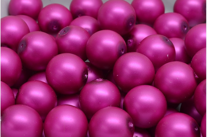 圆珠,白色 70126 (02010-70126),玻璃,捷克共和国