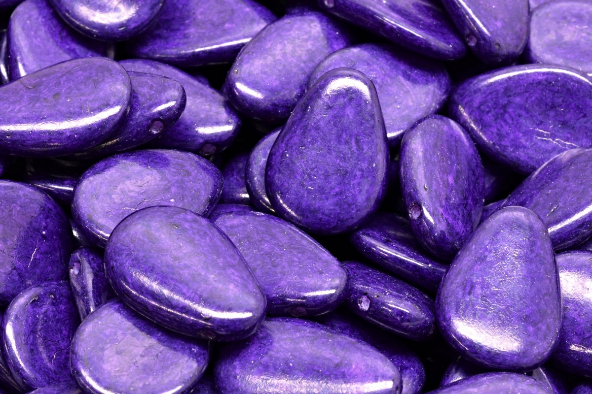 OUTLET 10 grams Anemone Petal Beads, 11 x 16 mm, White Opal 34273 (02020-34273), Glass, Czech Republic