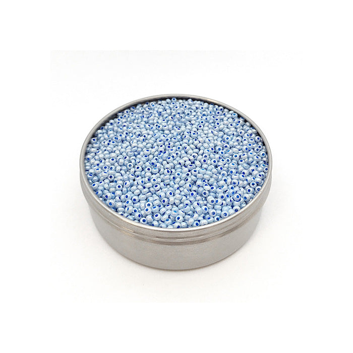 OUTLET 10 grams Preciosa Seed Bead Rocailles, Blue (37136), Glass, Czech Republic