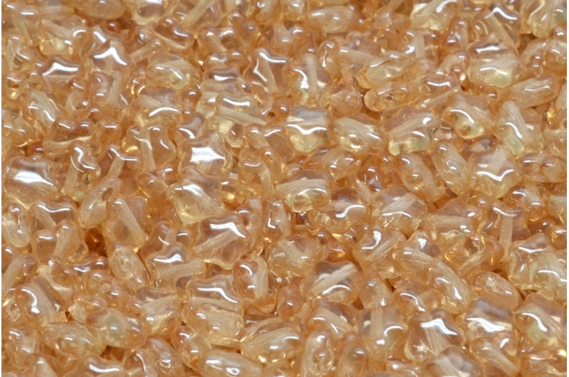 フラットスタービーズ、クリスタルラスターブラウンフルコーティング(00030-14413)、ガラス、チェコ共和国