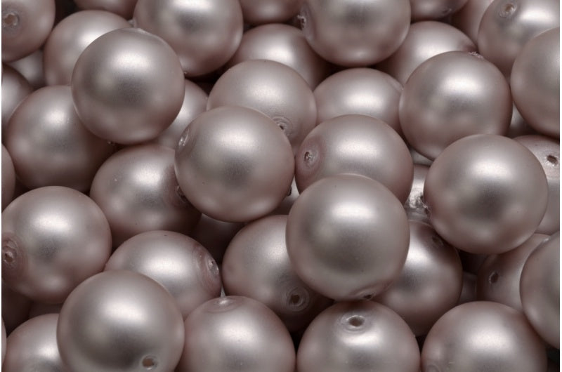 圆珠,白色 70127 (02010-70127),玻璃,捷克共和国