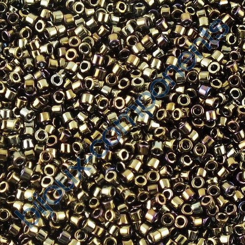 Miyuki DELICA Seed Beads Rocailles, Brown Iris (# DB0007), Glass, Japan