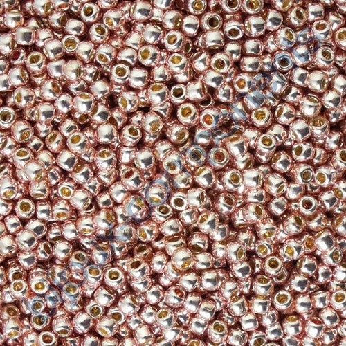 TOHO 圆形种子珠 Rocailles,永久饰面镀锌仙女翅膀 (# Pf552),玻璃,日本