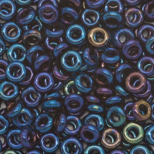 TOHO デミラウンドスペーサーシードビーズ ロカイユ メタリックネビュラ (# 82) ガラス製 日本製
