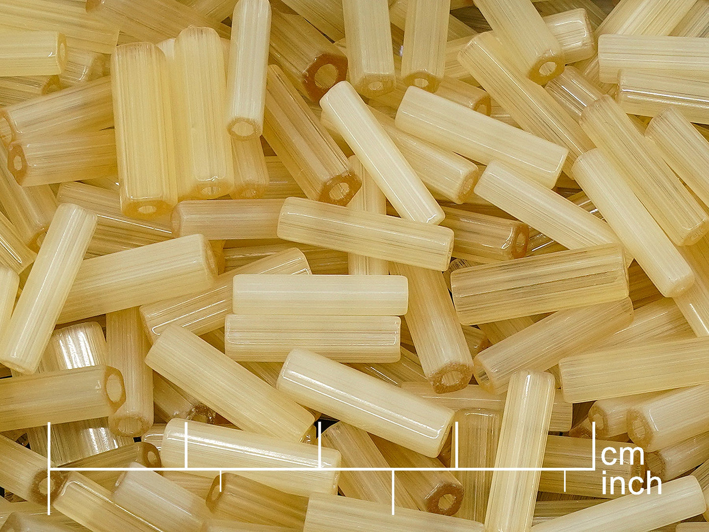 OUTLET 10 grams Atlas Satin Vintage Beads, other x mm, Beige (beige), Glass, Czech Republic