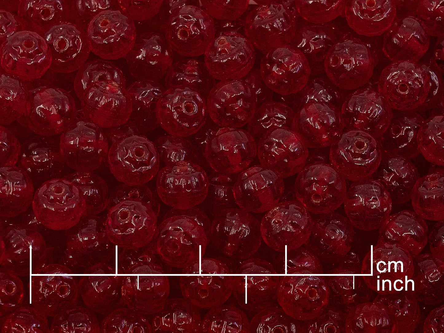 OUTLET 250g Pressed Czech Glass Beads (OUTL-12-13_250g)