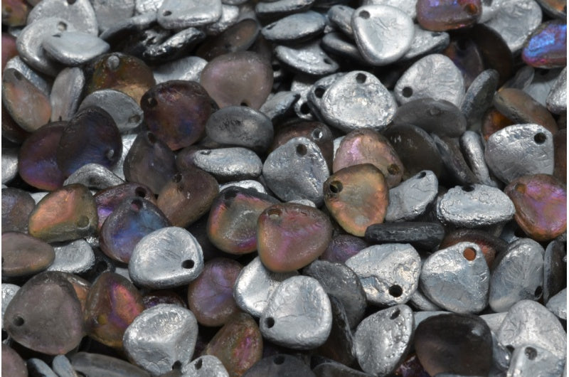 ローズペタルビーズ、クリスタルエッチング 29942 (00030-ETCH-29942)、ガラス、チェコ共和国