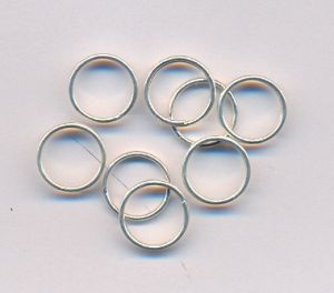 Double Jump Ring, approx. 10 mm x 0.8 mm