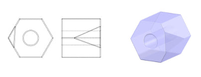 1 公斤 Preciosa Ornela 2 切洛可可式钻石,散装,不透明黄色“柠檬色”(83130),玻璃,捷克共和国,奥特莱斯