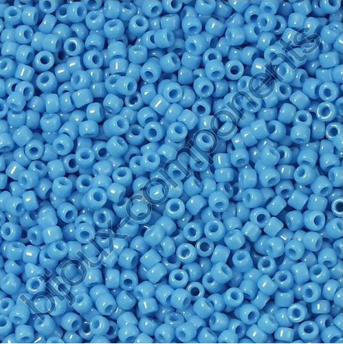 TOHO ラウンドシードビーズ ロカイユ 不透明 ヤグルマギク (# 43D) ガラス製 日本製