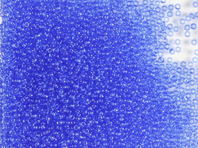 1 kg プレシオサ オルネラ シードビーズ コーティング 丸穴 マット ルース ライトサファイア (30030) ガラス チェコ共和国 アウトレット