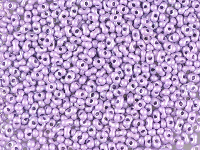 1 kg Preciosa Ornela Seed Beads Coated, Round Hole, Loose, Purple (16428), Glass, Czech Republic, OUTLET