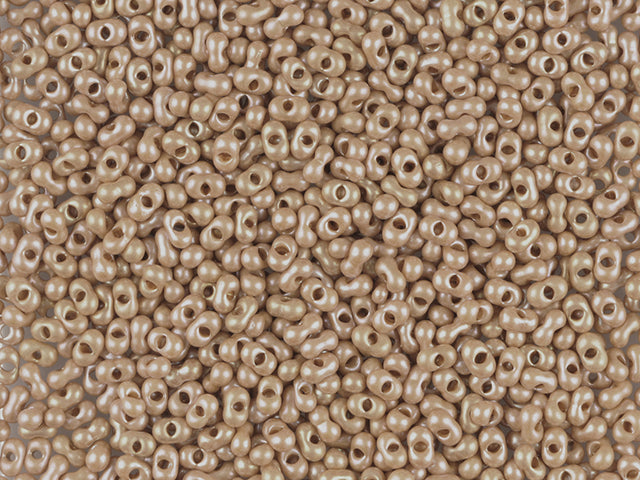 1 kg Preciosa Ornela Seed Beads Coated, Round Hole, Loose, Beige (16483), Glass, Czech Republic, OUTLET