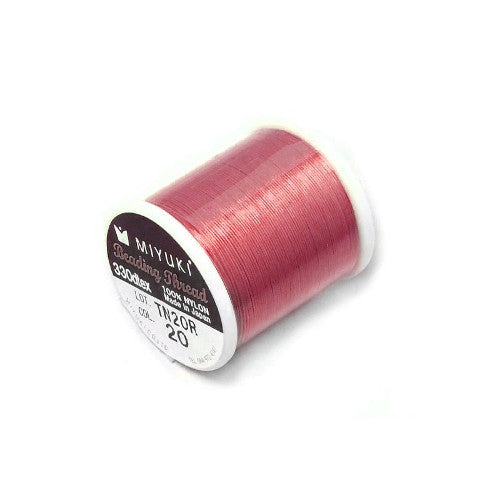 Miyuki Nylon Beading Thread, Red (8), Glass, Japan