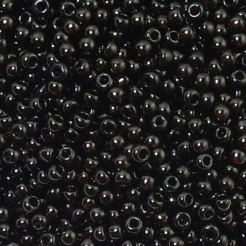 TOHO Round Seed Beads Rocailles, Transparent Root Beer (# 14), Glass, Japan