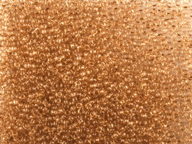 Wholesale (1kg / 500g) Preciosa Ornela Seed Beads Coated, Round Hole, Loose, Brown 2 Dyed Crystal (01111), Glass, Czech Republic, OUTLET