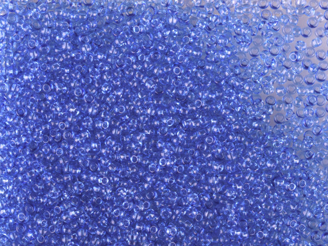 1 kg プレシオサ オルネラ シードビーズ コーティング 丸穴 ルース ブルー2色染めクリスタル (01131) ガラス チェコ共和国 アウトレット