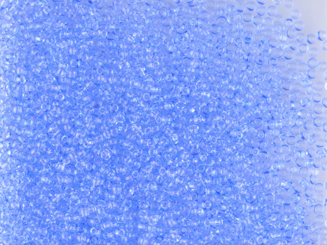 1 kg Preciosa Ornela Seed Beads Coated, Round Hole, Loose, Blue 1 Dyed Crystal (01231), Glass, Czech Republic, OUTLET