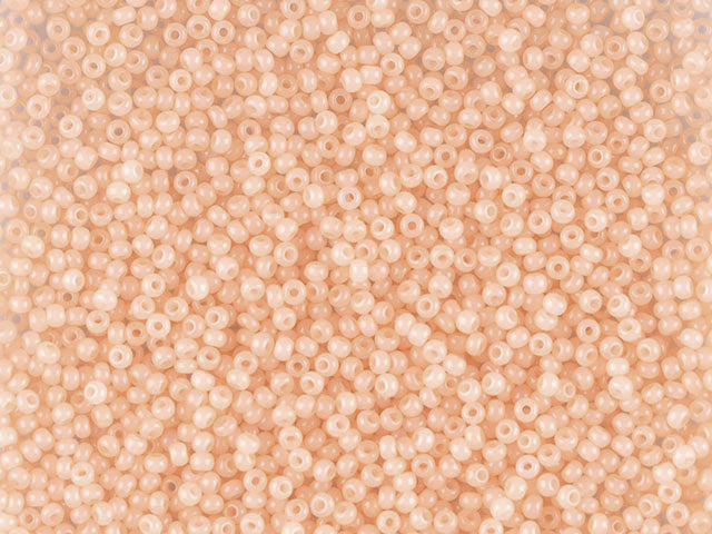 Wholesale (1kg / 500g) Preciosa Ornela Seed Beads Coated, Round Hole, Loose, Brown 1 Dyed Alabaster (02211), Glass, Czech Republic, OUTLET