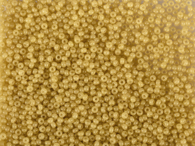 1 kg プレシオサ オルネラ シードビーズ コーティング 丸穴 ばら売り グリーン 3色染めアラバスター (02651) ガラス チェコ共和国 アウトレット