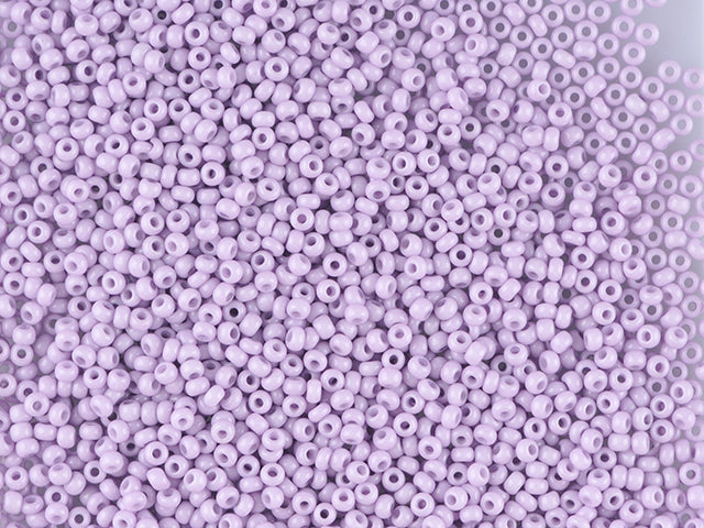 1 kg プレシオサ オルネラ シードビーズ コーティング 丸穴 ばら売り バイオレット2染色チョークホワイト (03122) ガラス製 チェコ共和国 アウトレット