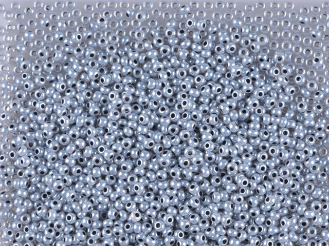 1 kg プレシオサ オルネラ シードビーズ コーティング 丸穴 ばら売り セイロングレー (37149) ガラス製 チェコ共和国 アウトレット