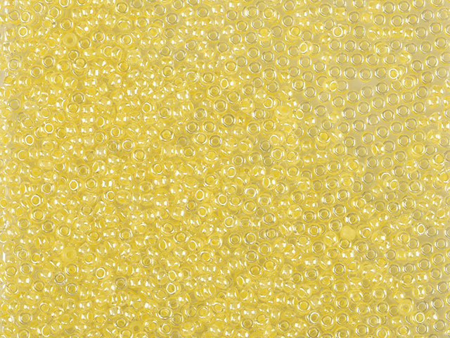 1 kg プレシオサ オルネラ シードビーズ コーティング済み 丸穴 ルース クリスタル イエローライン入り Sfinx (38185) ガラス チェコ共和国 アウトレット