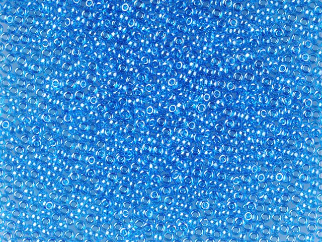 Wholesale (1kg / 500g) Preciosa Ornela Seed Beads Coated, Round Hole, Loose, Aquamarine, Sfinx (66150), Glass, Czech Republic, OUTLET