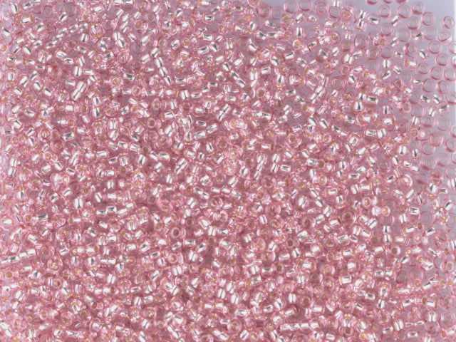 1 kg Preciosa Ornela 2-Cut Rocaille, Loose, Violet 1 Dyed Crystal, Silver Lined (78295), Glass, Czech Republic, OUTLET