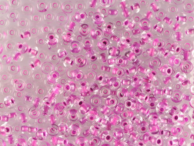 1 kg プレシオサ オルネラ シードビーズ コーティング 丸穴 マット ルース クリスタル ネオンピンクライン (08728) ガラス チェコ共和国 アウトレット