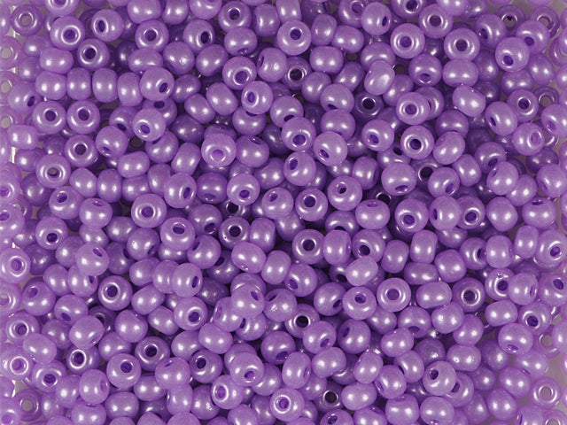 1 kg プレシオサ オルネラ シードビーズ コーティング ラウンドホール ルース バイオレットテラパール染めアラバスター (17928) ガラス チェコ共和国 アウトレット