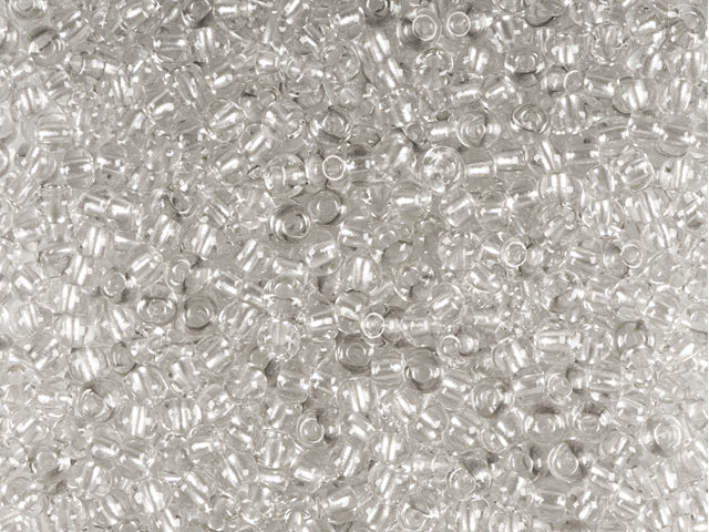 1 kg プレシオサ オルネラ シードビーズ コーティング ラウンドホール ルース クリスタル カラーライン グレーパール (38249) ガラス チェコ共和国 アウトレット