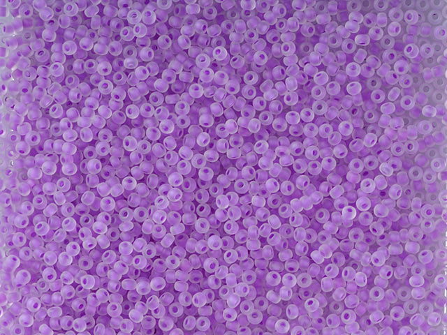 1 kg プレシオサ オルネラ シードビーズ コーティング 丸穴 マット ルース クリスタル カラーライン バイオレット (38328) ガラス チェコ共和国 アウトレット