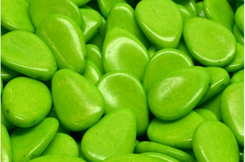 Anemone Petal Beads, White Opal 34275 (02020-34275), Glass, Czech Republic