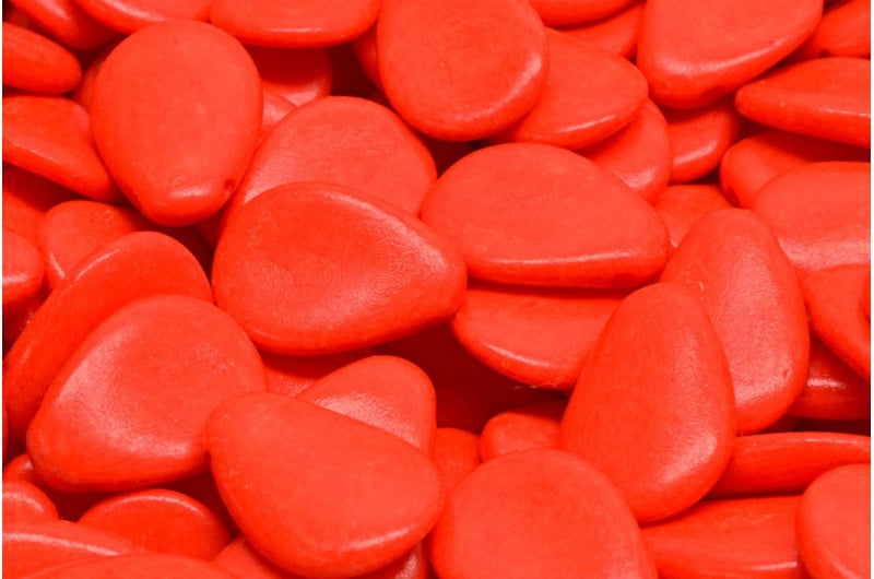 アネモネの花びらビーズ、ホワイトオパール 35276 (02020-35276)、ガラス、チェコ共和国