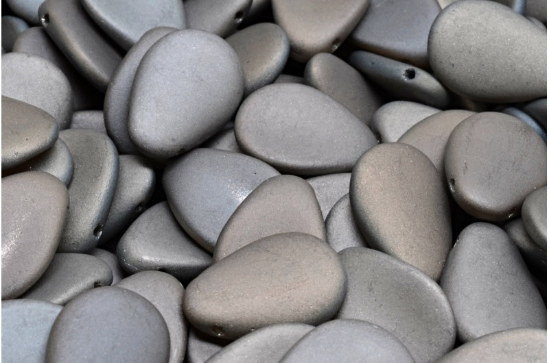 アネモネペタルビーズ、クリスタルマット 27403 (00030-84100-27403)、ガラス、チェコ共和国