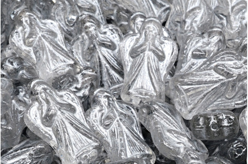 Angel Beads, Crystal Silver Lined (00030-54301), Glass, Czech Republic