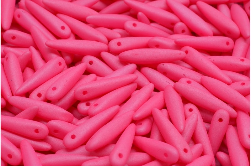 OUTLET 10 grams Thorn Beads, White 29574 (02010-29574), Glass, Czech Republic