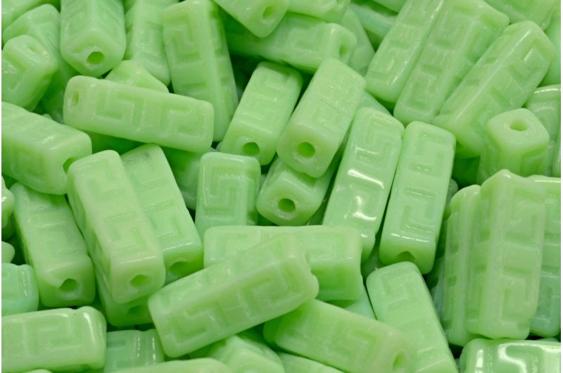 ケルトブロックビーズ ラージホール、51111 (51111)、ガラス、チェコ共和国