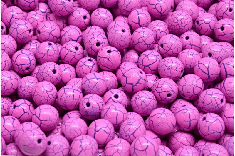 圆珠,粉笔白 24612 (03000-24612),玻璃,捷克共和国