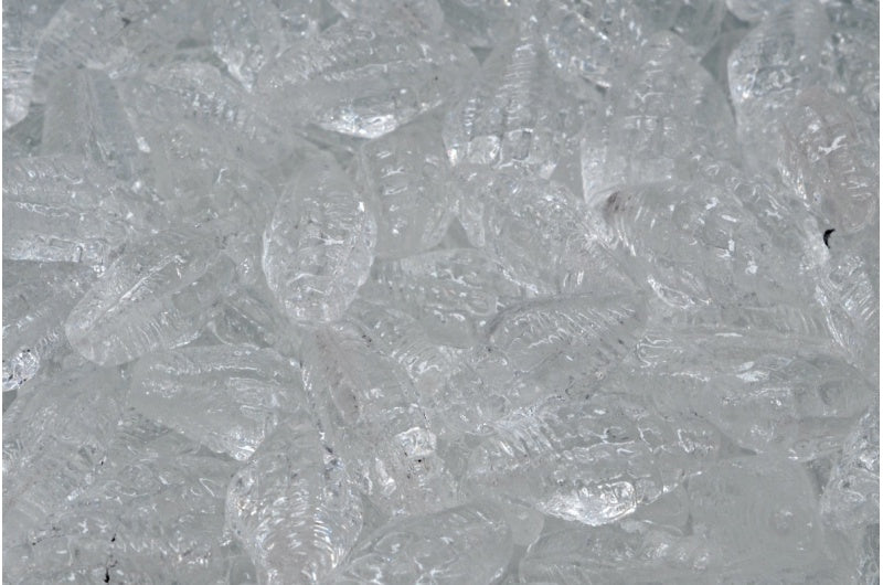 マイターシェルビーズ、クリスタル(00030)、ガラス、チェコ共和国