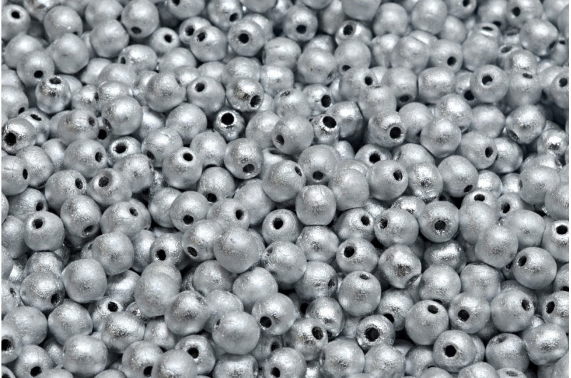 圆珠,水晶蚀刻银 (00030-etch-27000),玻璃,捷克共和国