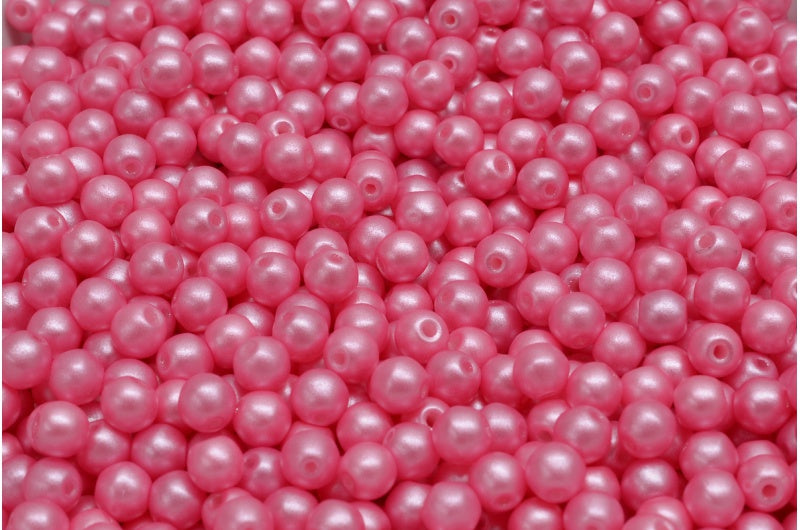 圆珠,白色 24004 (02010-24004),玻璃,捷克共和国