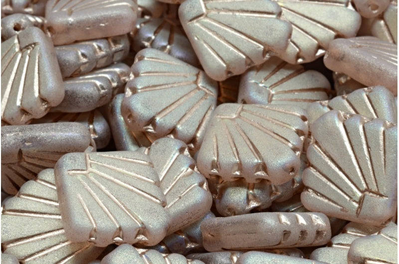 ディアファンビーズ、クリスタルマットABフル(2Xサイド)銅線入り(00030-84100-28703-54324)、ガラス、チェコ共和国