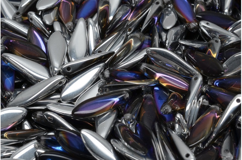 ダガービーズ、クリスタル 29536 (00030-29536)、ガラス、チェコ共和国