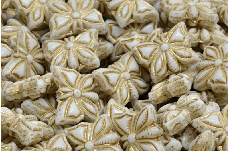 蝴蝶珠,白金内衬 (02010-54202),玻璃,捷克共和国