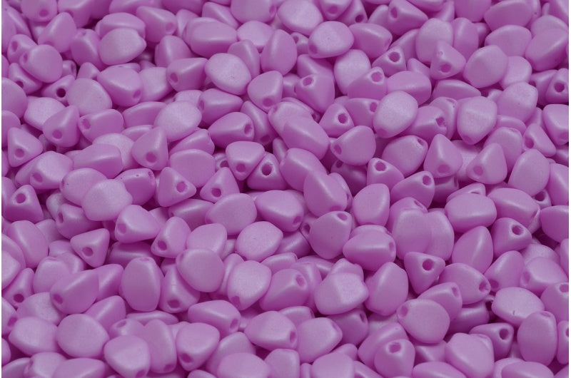 Pinch Beads, White 29561 (02010-29561), Glass, Czech Republic