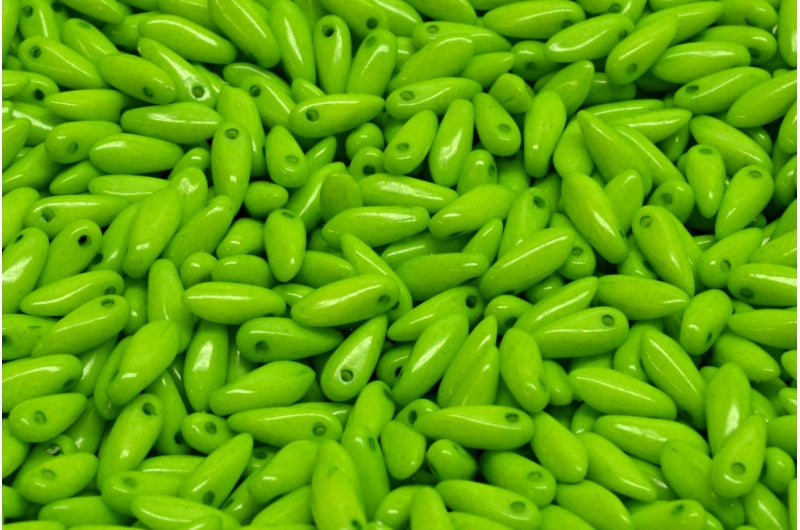 ダガービーズ、ホワイトオパール 35275 (02020-35275)、ガラス、チェコ共和国